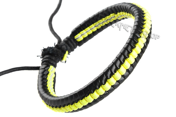 bransoletka BLACK YELLOW